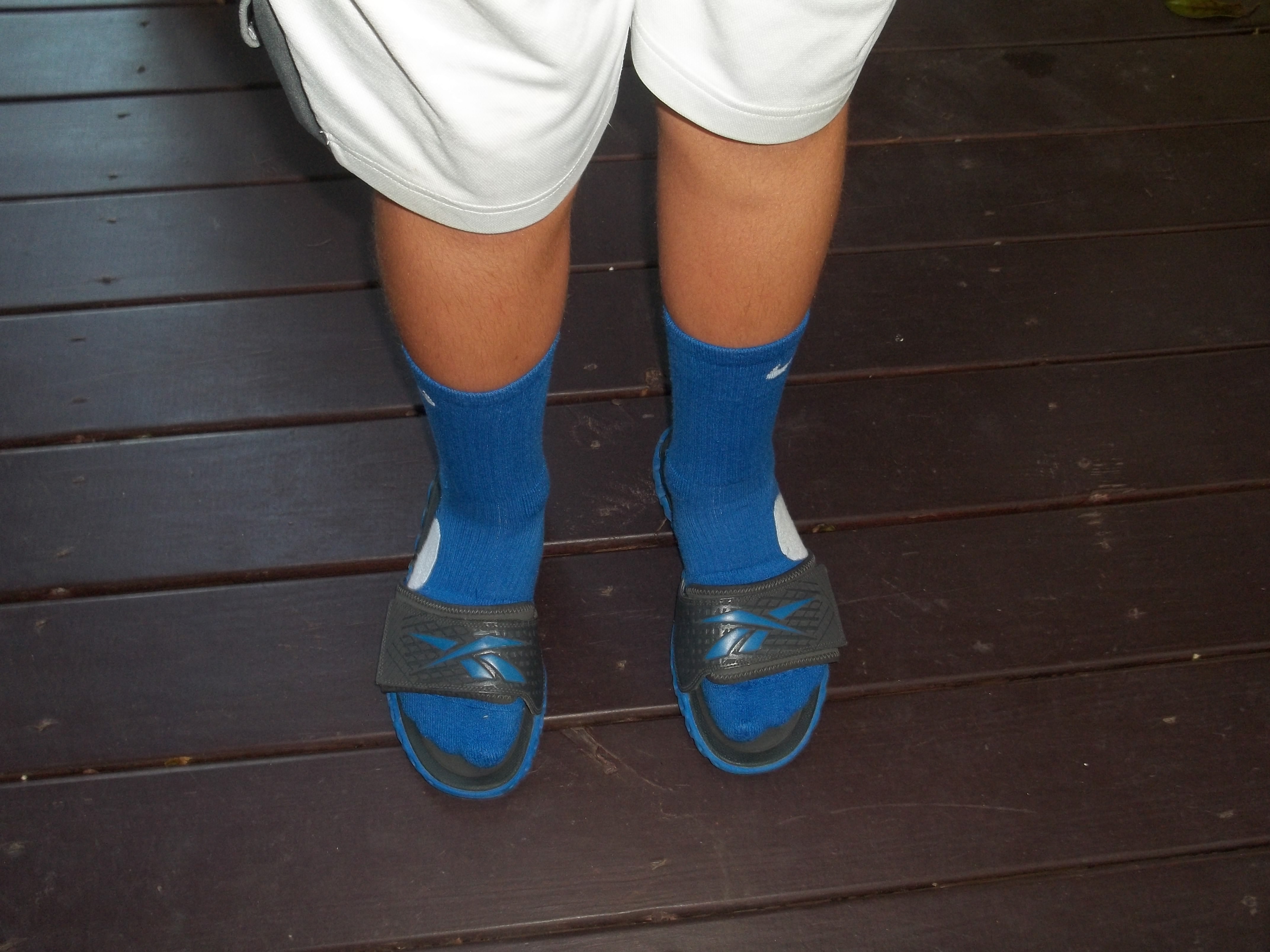 Nike Socks With Sandals Black socks with sandals